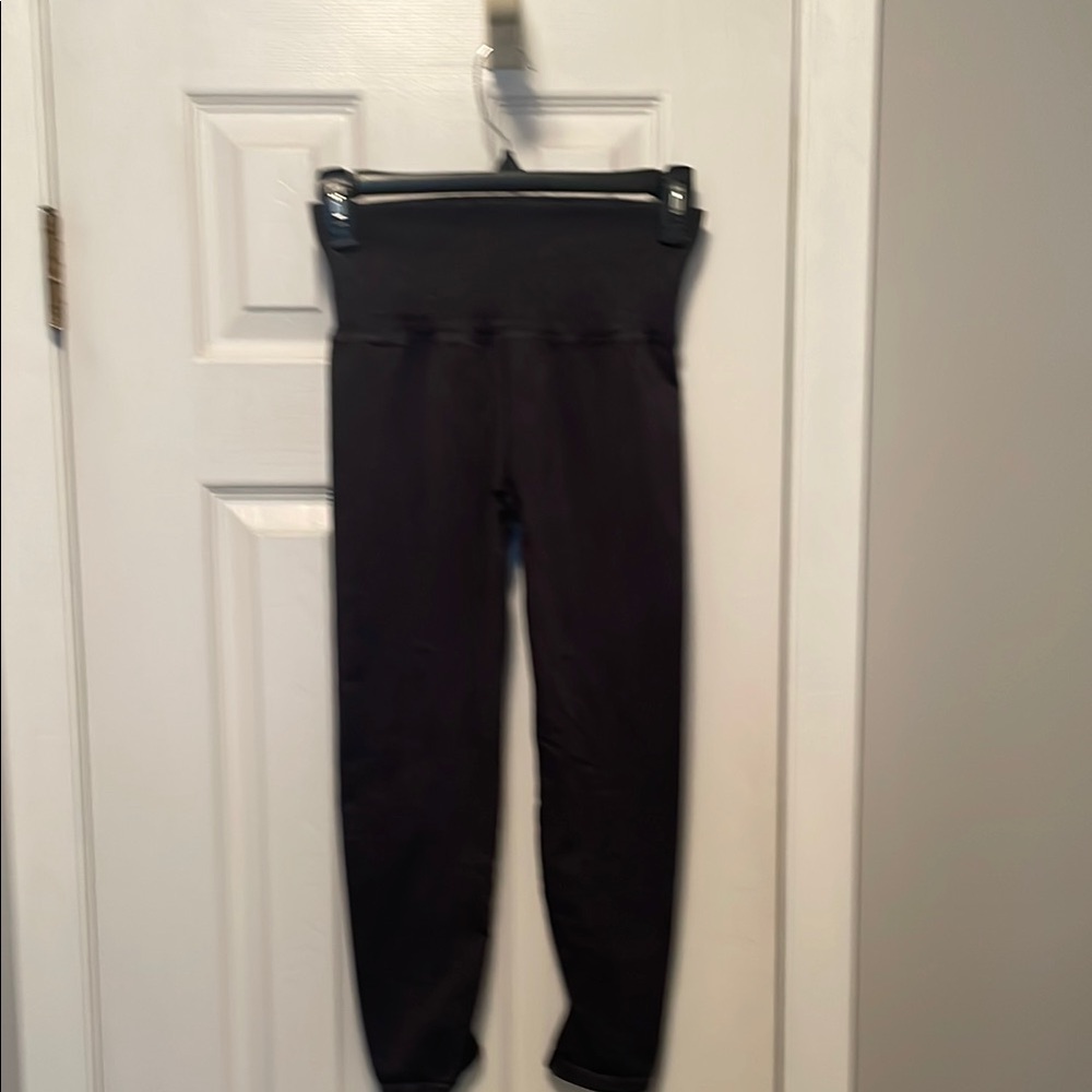 Women’s Black Leggings by Free People Size M/L. Washed out black. New